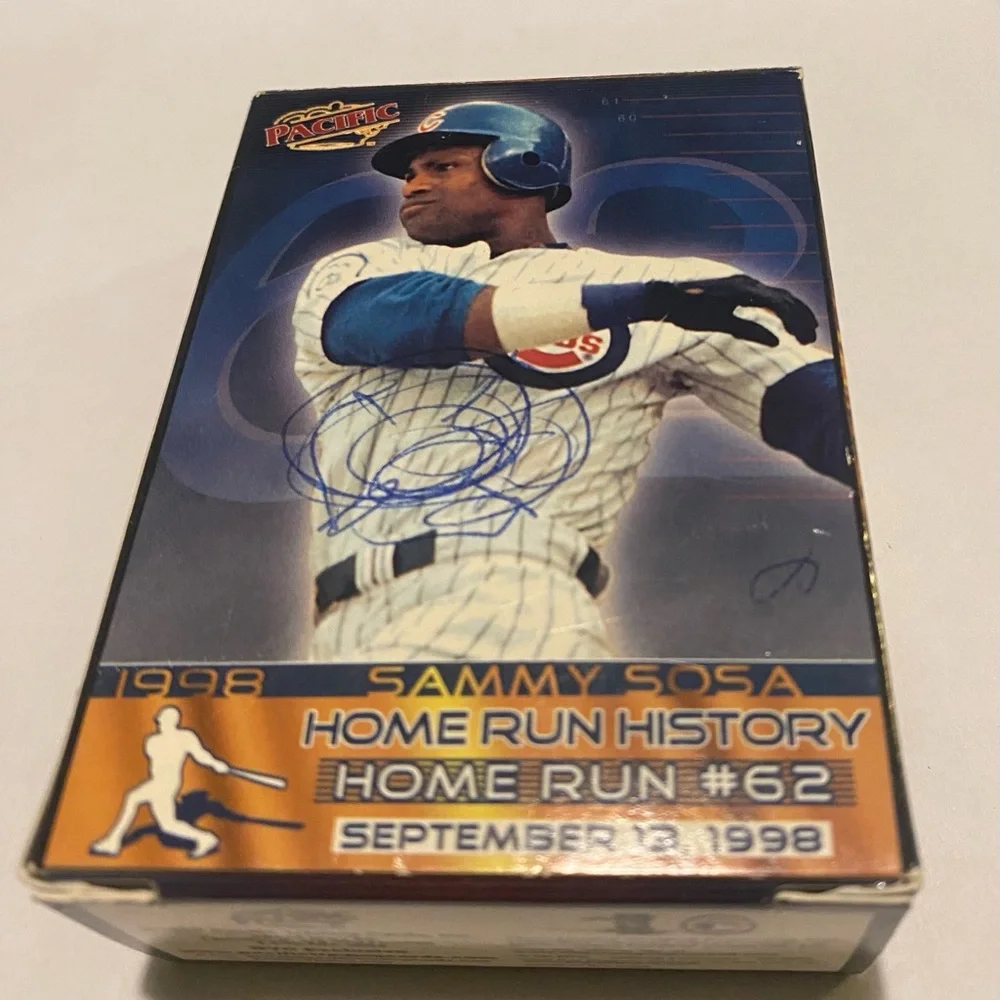 Mark McGuire/Sammy Sosa 1998 Pacific Baseball Card 72 card set Home Run History